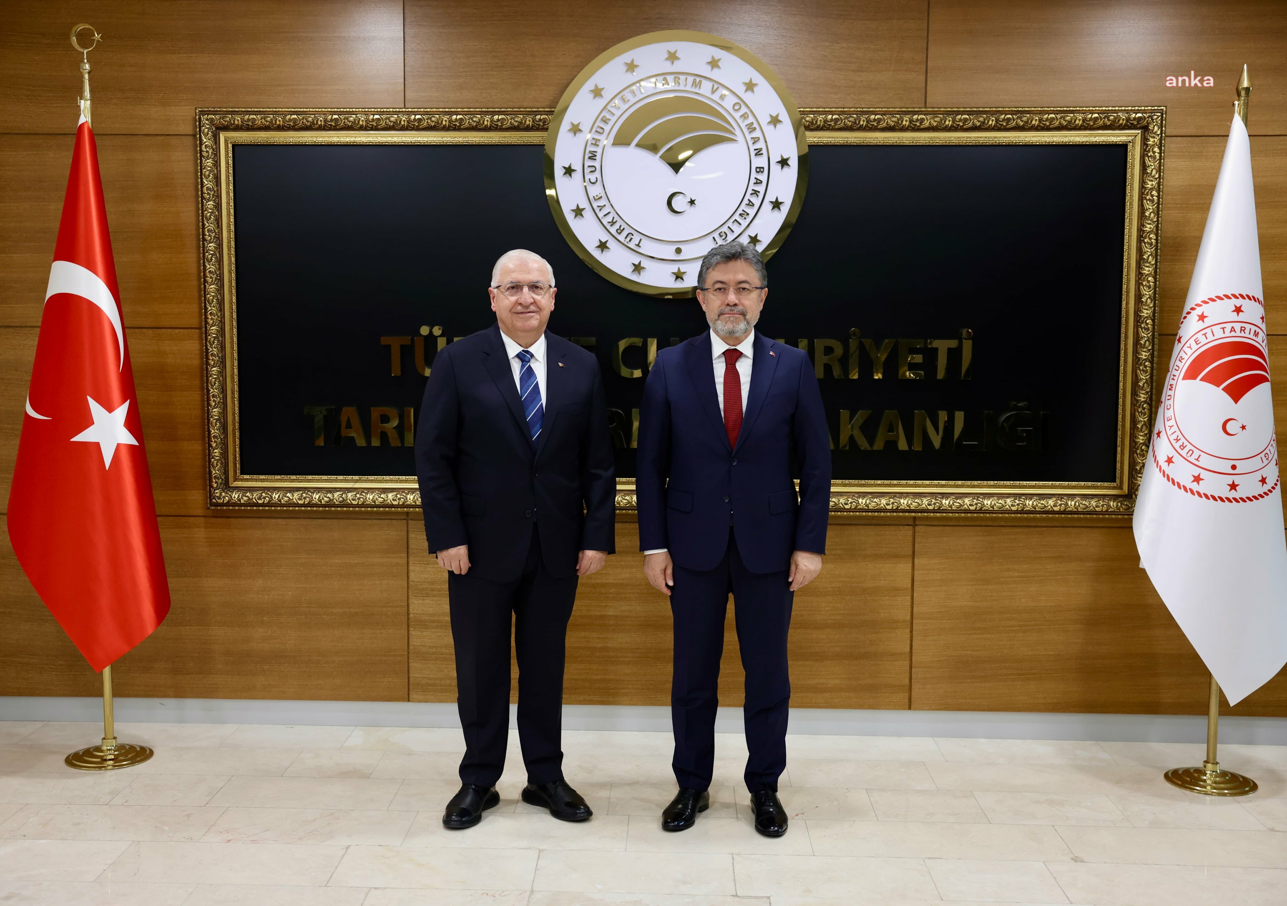 Bakan Güler'den Bakan Yumaklı'ya ziyaret: Bakanlıklar arası iş birliği ele alındı