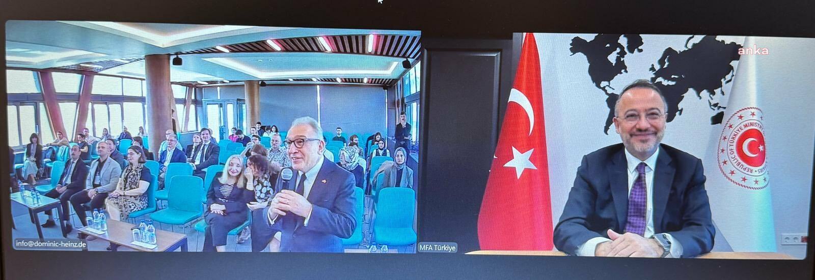 Dışişleri Bakan Yardımcısı Nuh Yılmaz, "Değişen Küresel Düzen: Türkiye, AB ve Dünya" konferansına katıldı