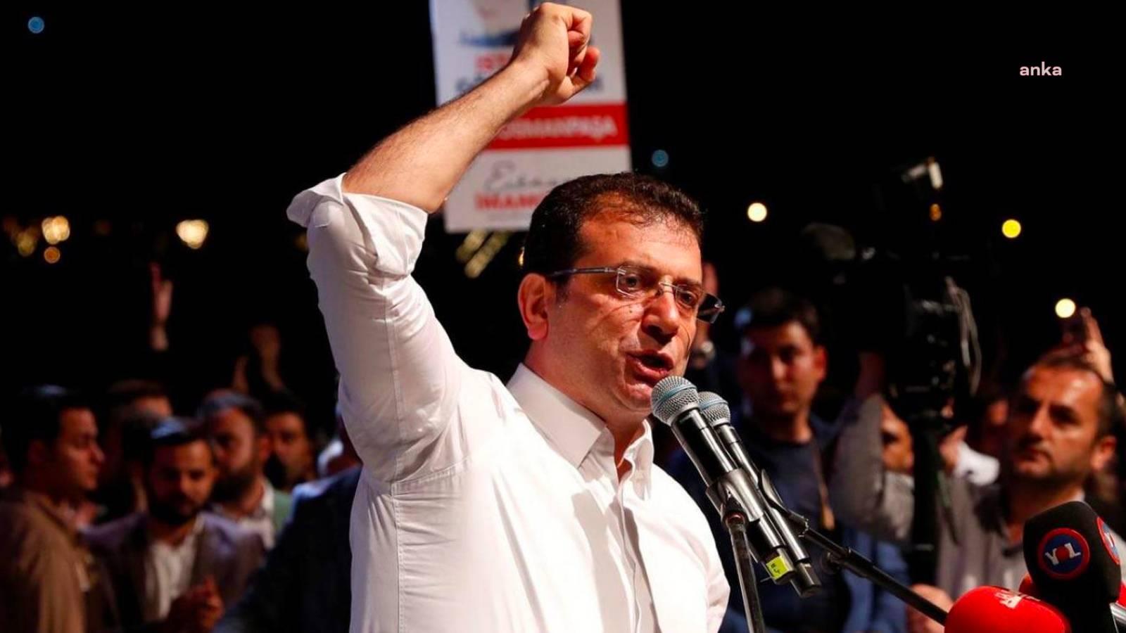 Ekrem İmamoğlu: "Erdoğan benimle yarışmak istemediği için hapisteyim"