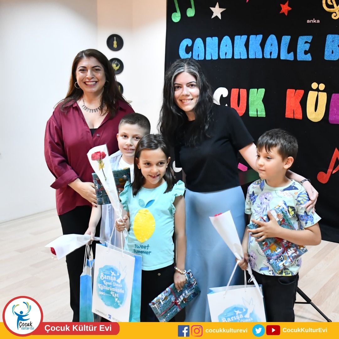 Çanakkale Belediyesi Çocuk Kültür Evi'nde “Yılın Kitap Kurtları” seçildi