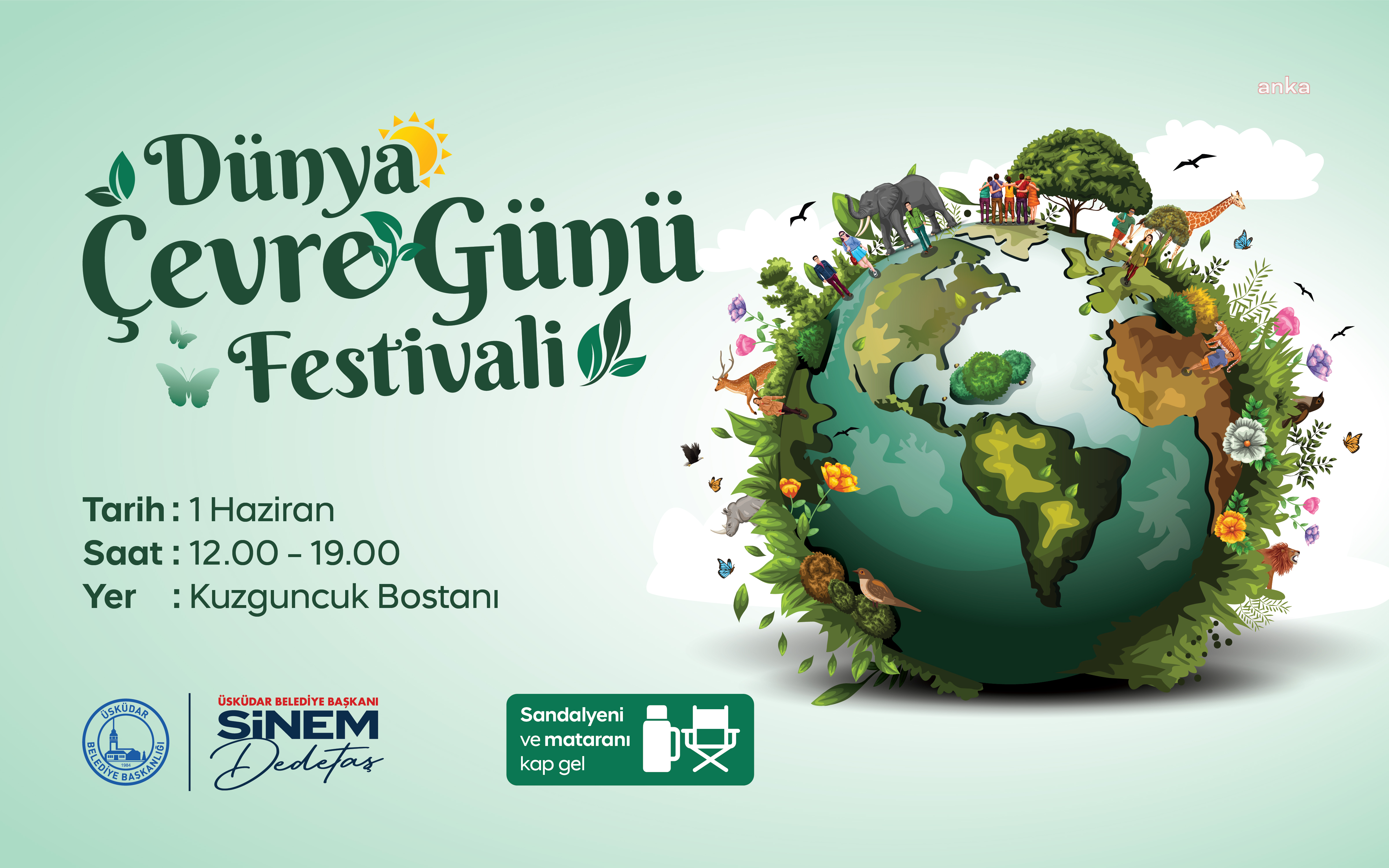 Üsküdar Belediyesi, "Dünya Çevre Günü Festivali" düzenliyor