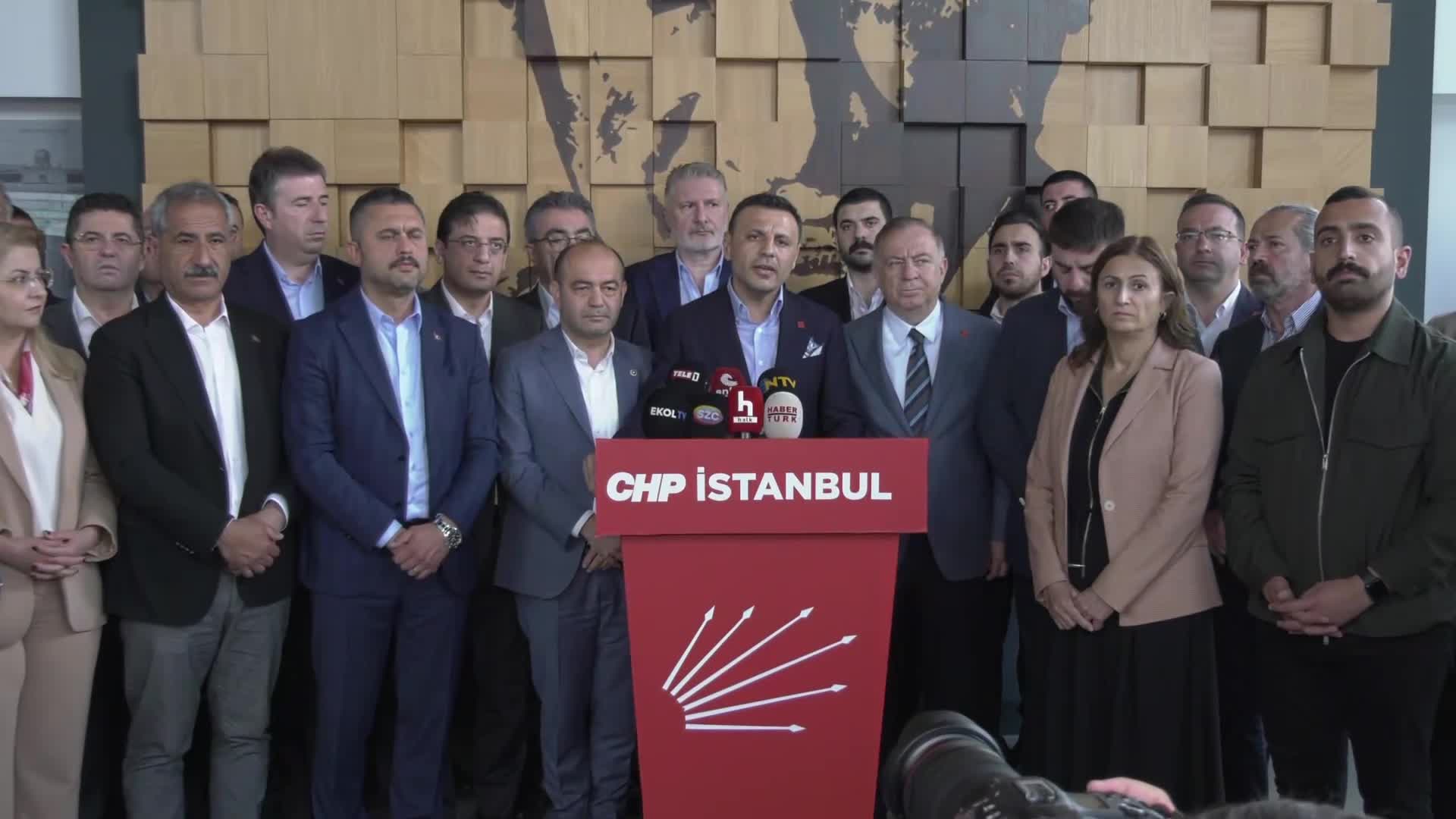 CHP'li belediyelere yeni operasyon... CHP İstanbul İl Başkanı Çelik:  213 gündür Türkiye’ye kurmaya çalıştıkları yeni düzenin adı ‘İftira at, kurtul’ düzenidir
