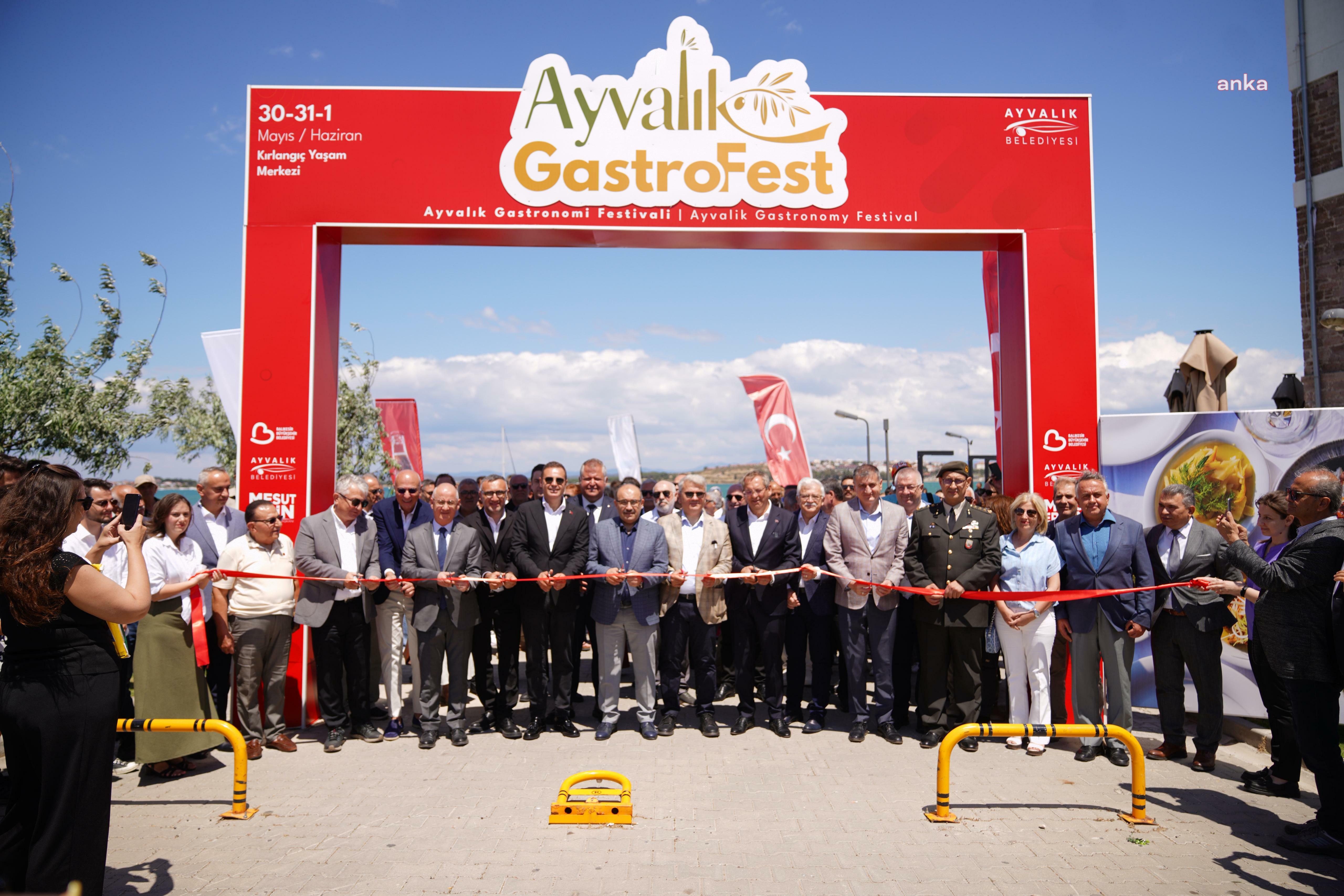 Gastrofest Ayvalık, Kırlangıç Yaşam Merkezi'nde başladı