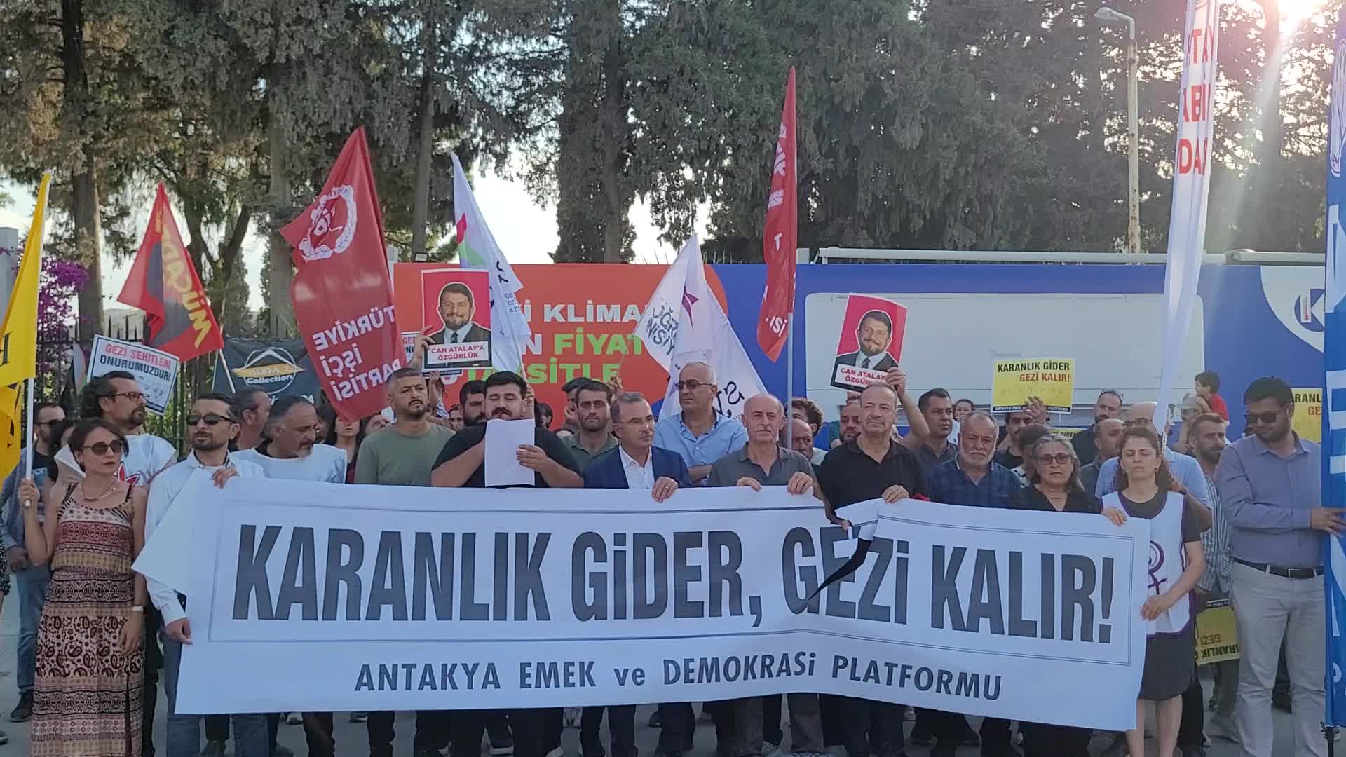 Hatay’da Gezi eylemleri 12’nci yılında anıldı: Gezi ruhuyla mücadele etmeye devam edeceğiz