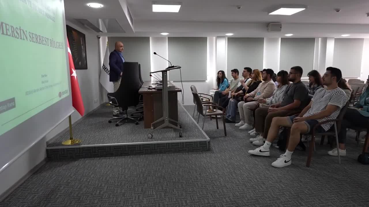 Mersin Büyükşehir Belediyesi'nden üniversite öğrencilerine yönelik teknik gezi