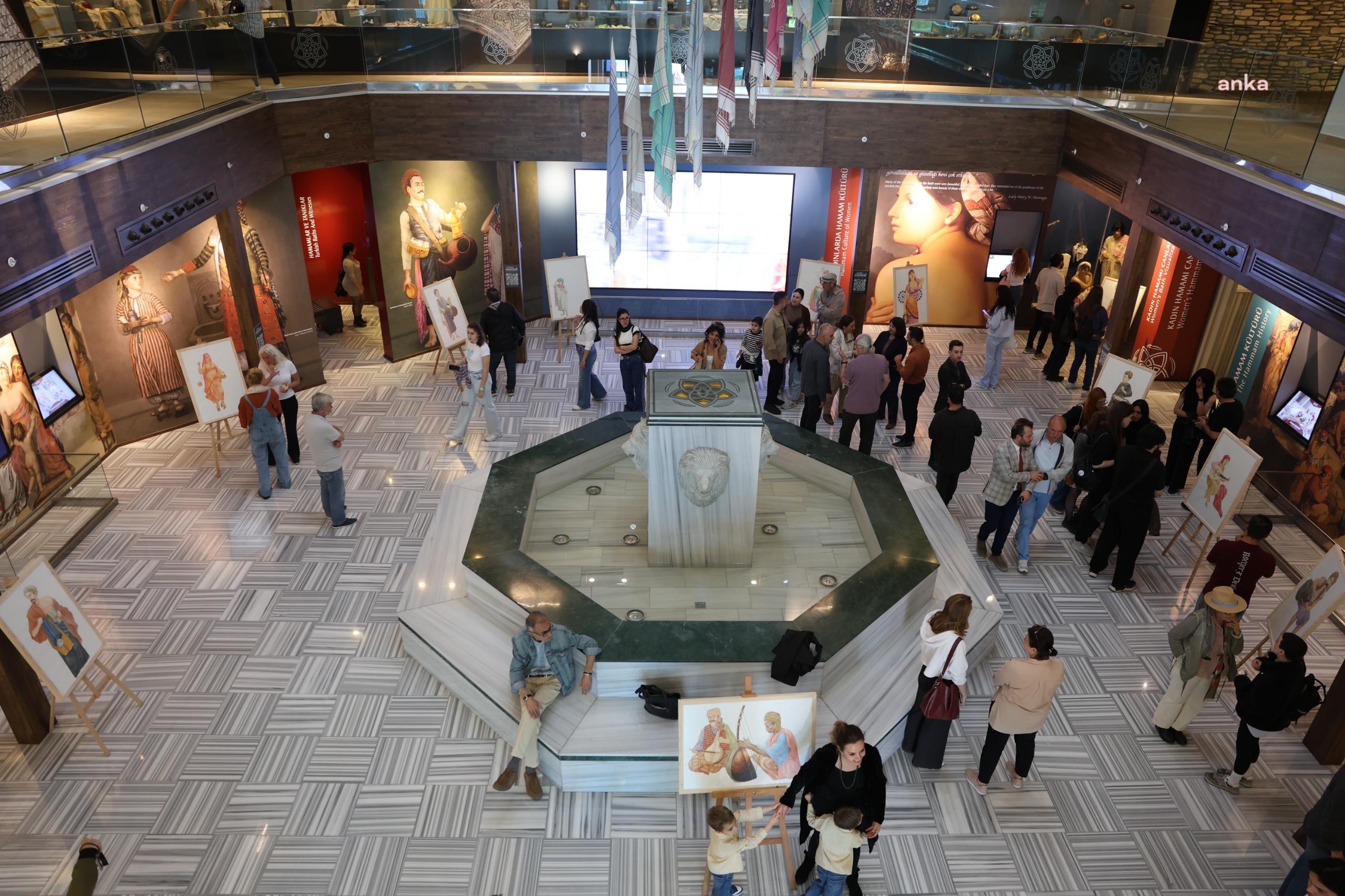 Eskişehir Hamam Müzesi, “Frigidarium” sergisine ev sahipliği yapıyor