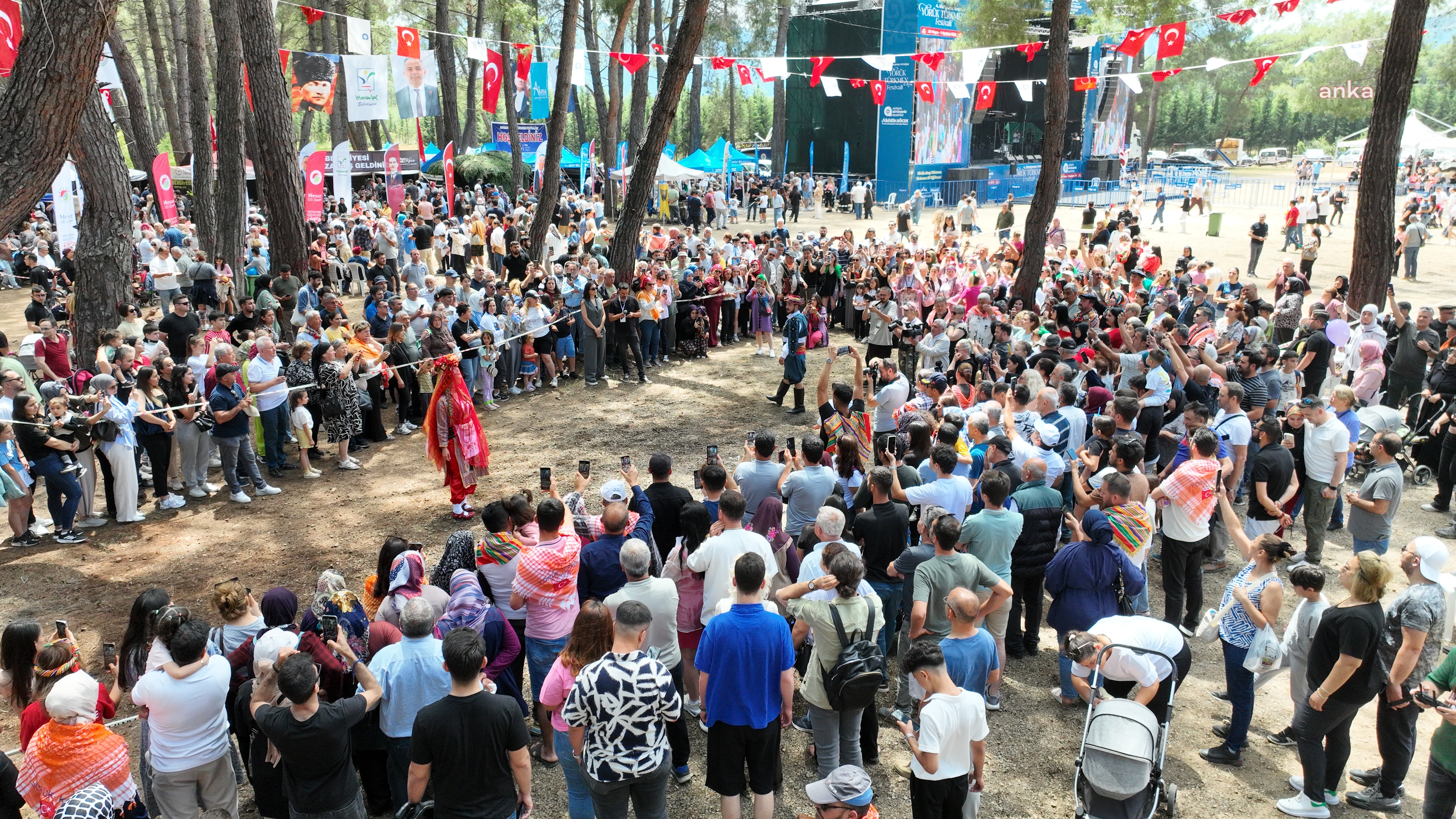 4. Uluslararası Yörük Türkmen Festivali'nin son gününe yoğun ilgi