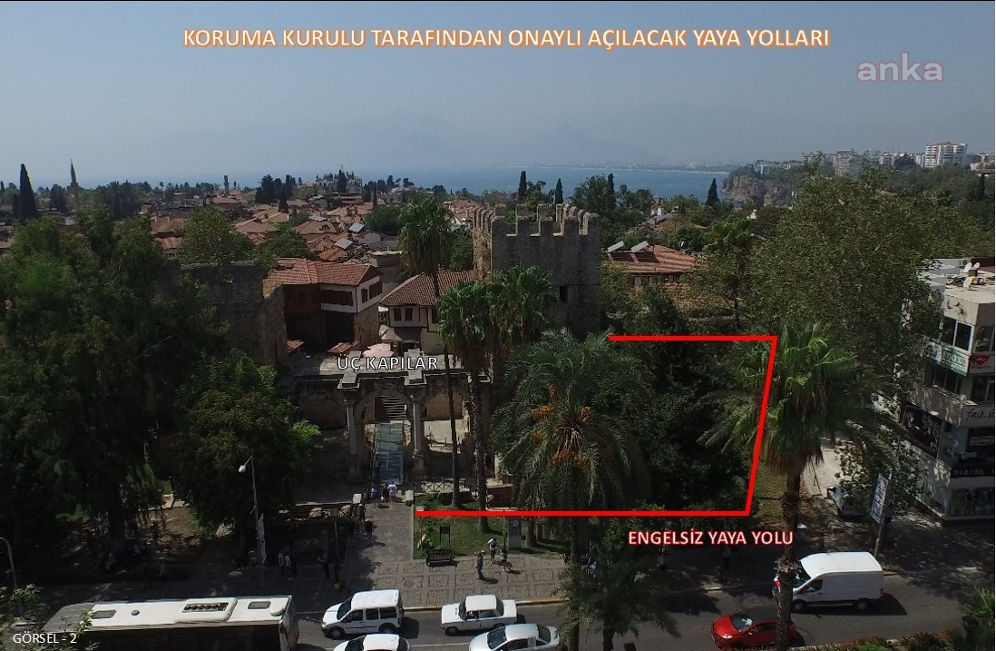ANTALYA BÜYÜKŞEHİR'DEN KALEİÇİ'Nİ ZİYARETİ KOLAYLAŞTIRACAK DÜZENLEME