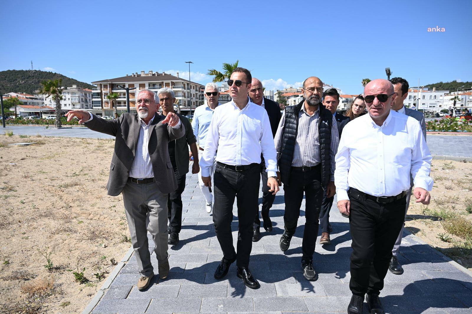 Balıkesir Büyükşehir Belediye Başkanı Akın’dan Sarımsaklı Plajı’na bayram öncesi denetim
