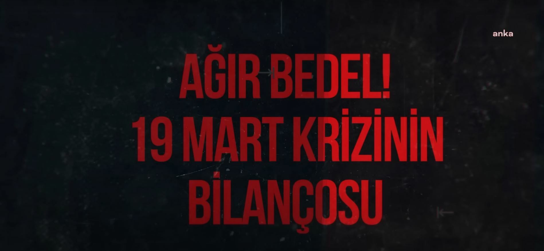 Ekrem İmamoğlu Cumhurbaşkanlığı Aday Ofisi'nden "Ağır Bedel! 19 Mart Krizinin Bilançosu: Ekrem İmamoğlu Operasyonu Sonrası Ekonomi" videosu paylaşıldı