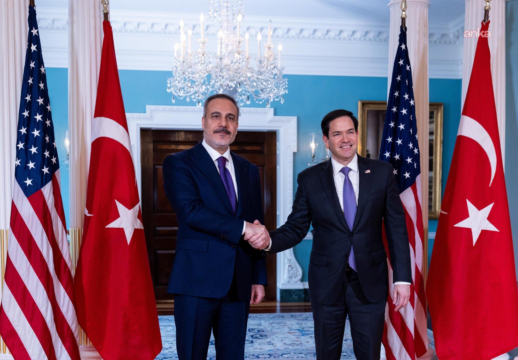 Dışişleri Bakanı Fidan, ABD Dışişleri Bakanı Rubio ile telefonda görüştü
