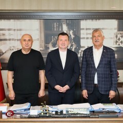 Silivri Belediye Başkanı Balcıoğlu, Adana Büyükşehir Belediye Başkanı Karalar'ı ağırladı