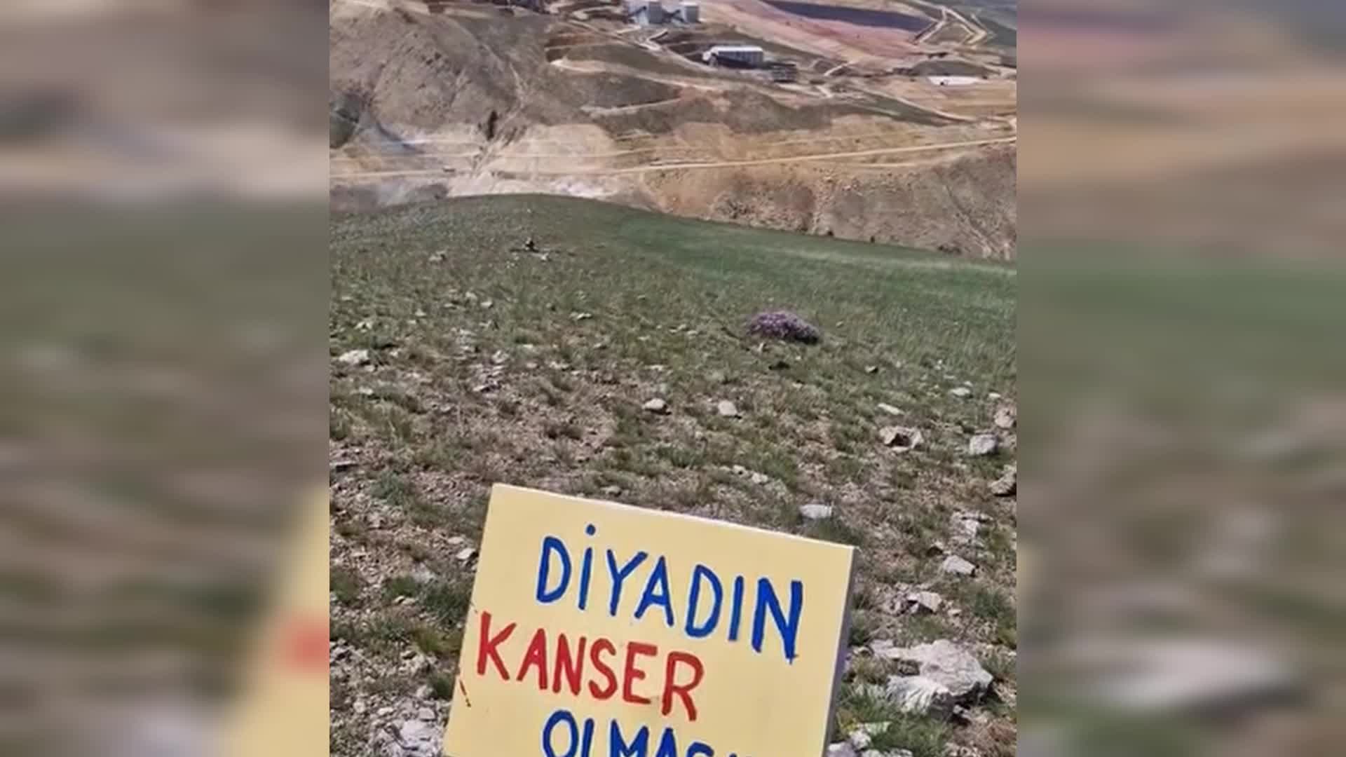 Ağrı'nın Diyadin ilçesindeki altın madeni projesine çevrecilerden tepki: "Diyadin İliç olmasın"