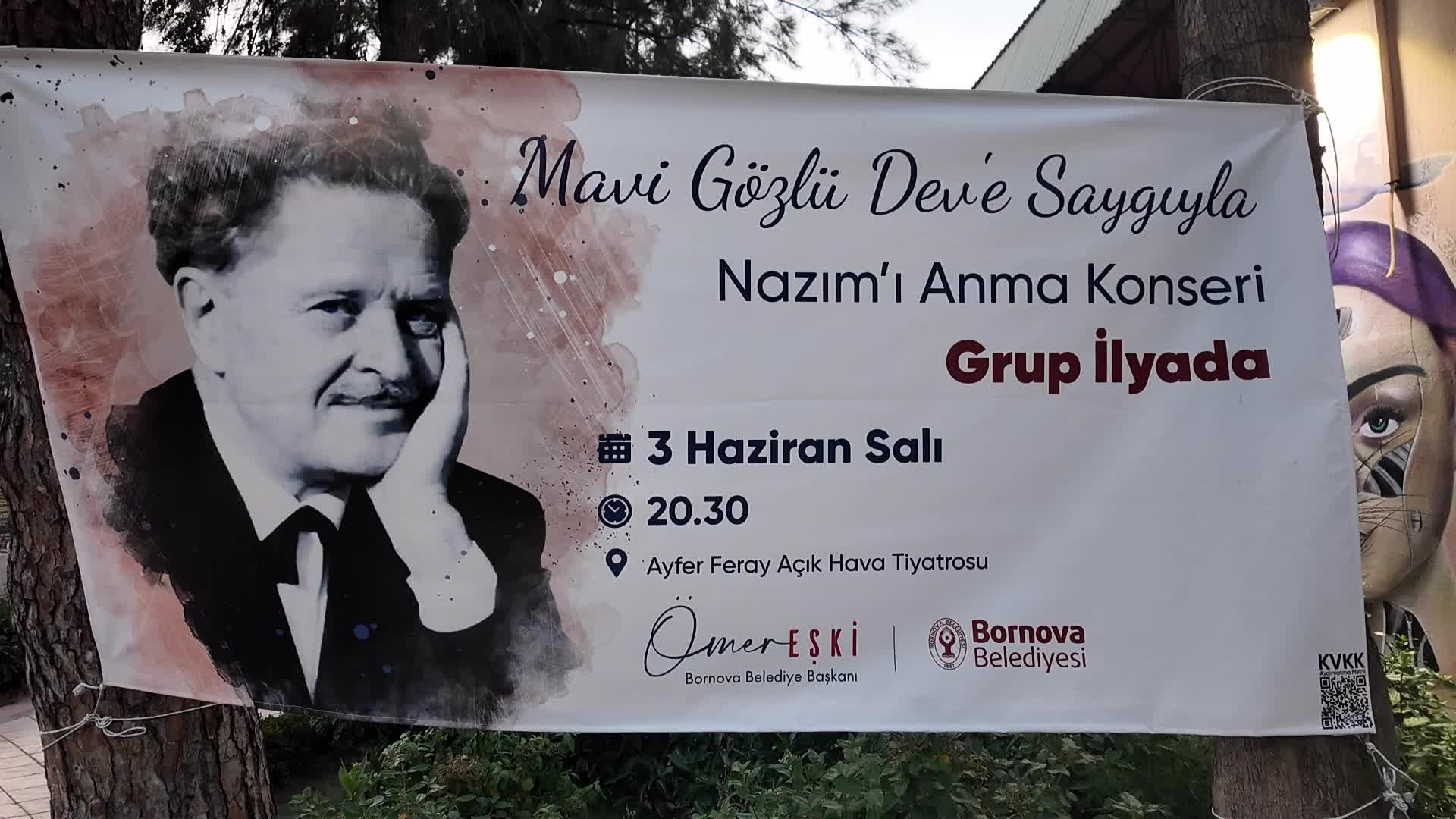 Nazım Hikmet Bornova’da şiirleriyle anıldı