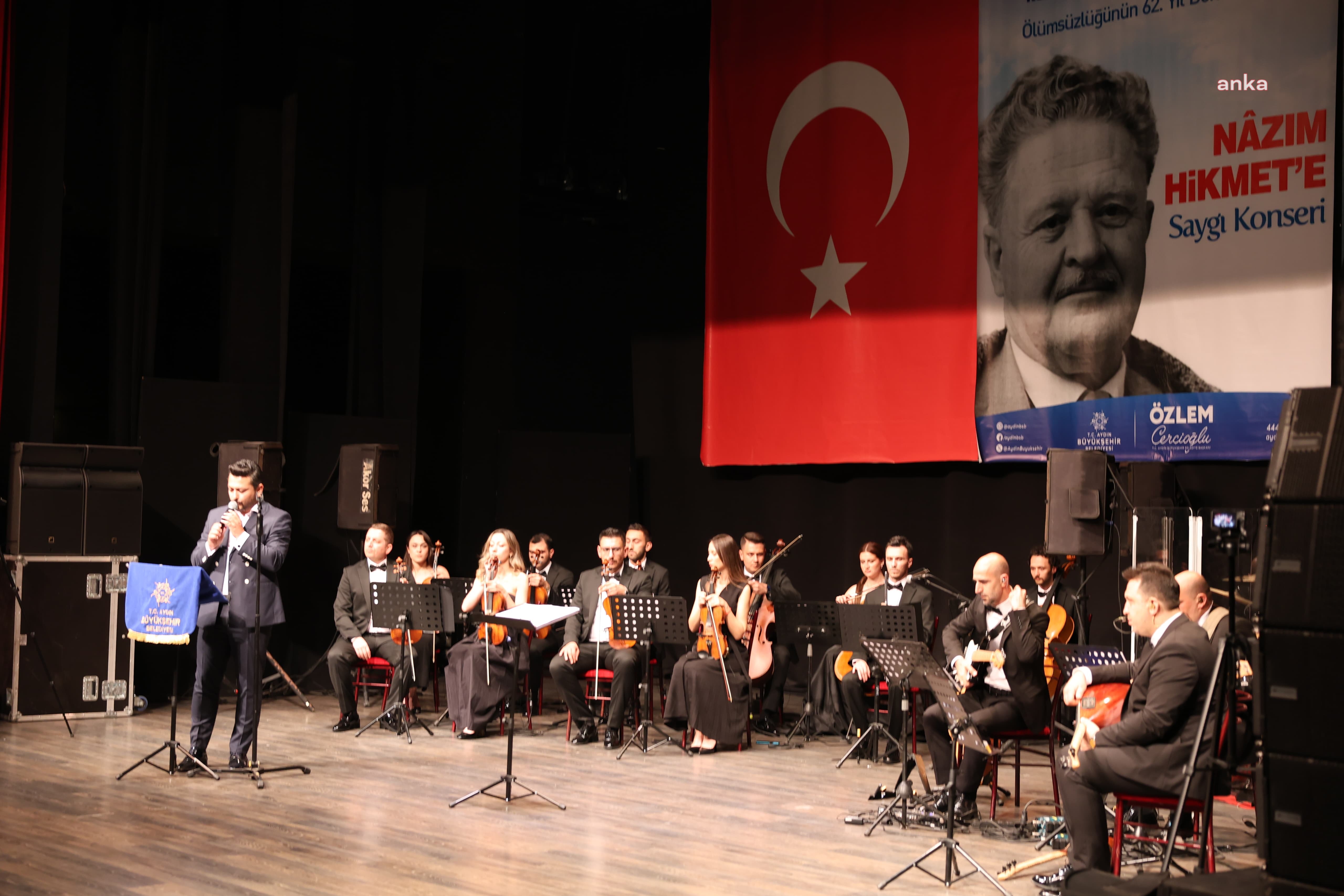 Aydın'da Nazım Hikmet, konserle anıldı
