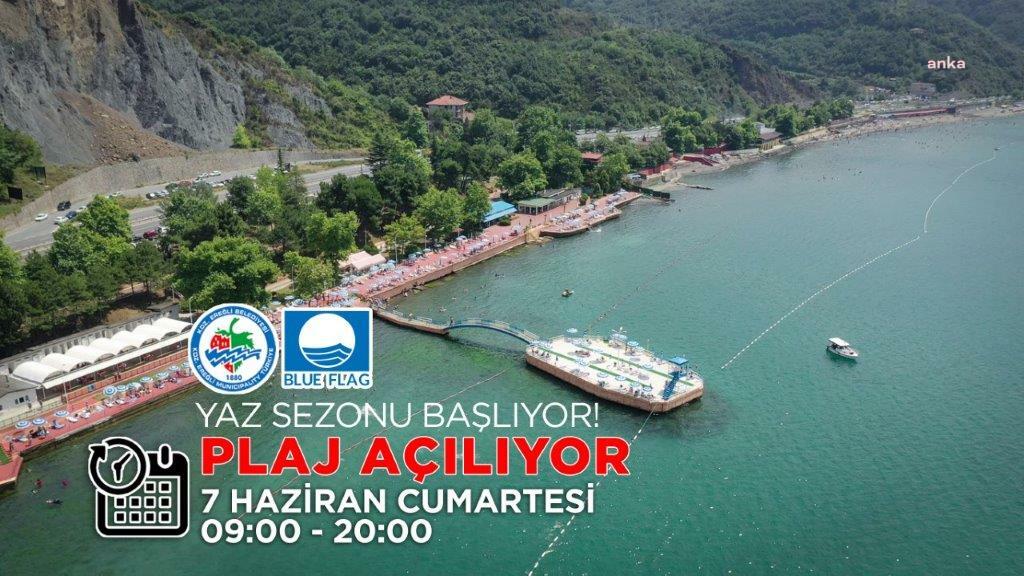 Karadeniz Ereğli Belediyesi plajları sezonu açıyor