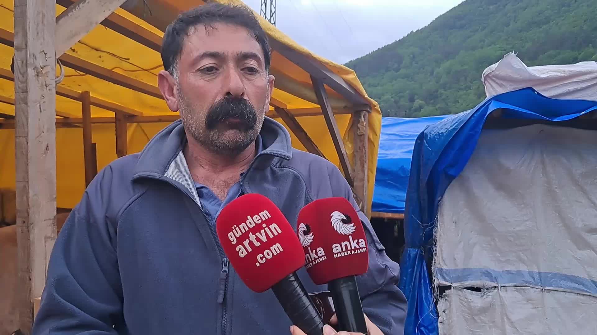 Artvin’de kurban pazarları sessiz... Ardanuçlu besici: "Eğer hayvanlarımızı satamazsak geri götürmek zorunda kalacağız"