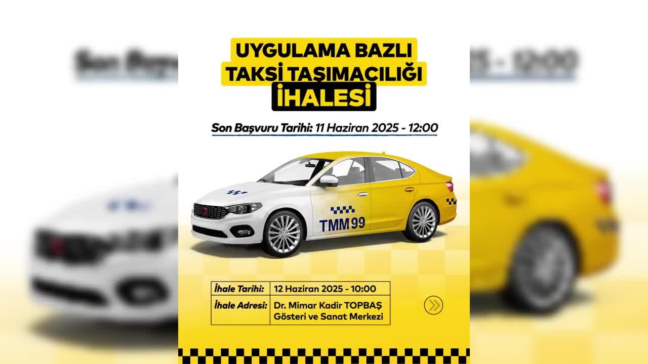 Ekrem İmamoğlu: Mobil uygulama ile çalışacak 2500 yeni taksinin ihalesi başlıyor