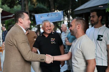 Silivri Belediye Başkanı Balcıoğlu, vatandaşlar ile bayramlaştı