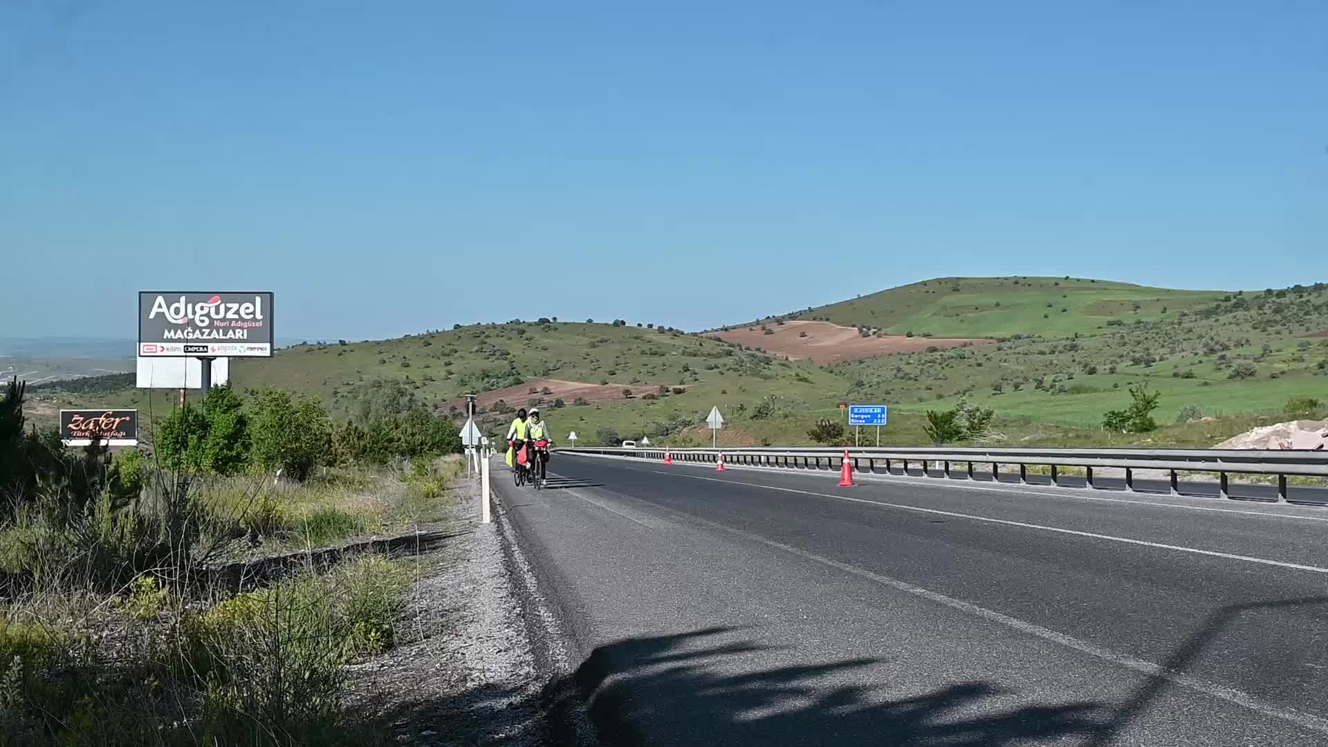 İklim değişikliğine dikkat çekmek isteyen aktivistler Yozgat’ta konakladı