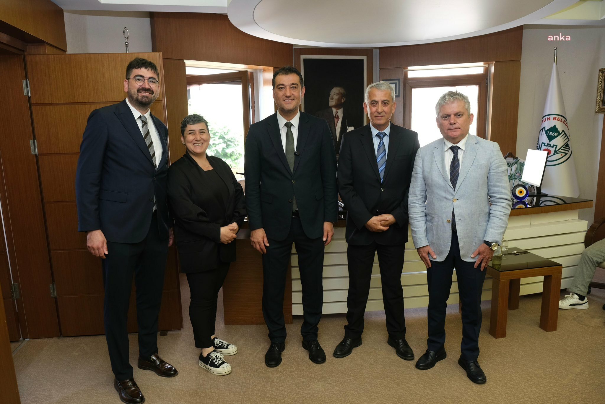 Giresun Belediyesi, bayramlaşma töreni gerçekleşti