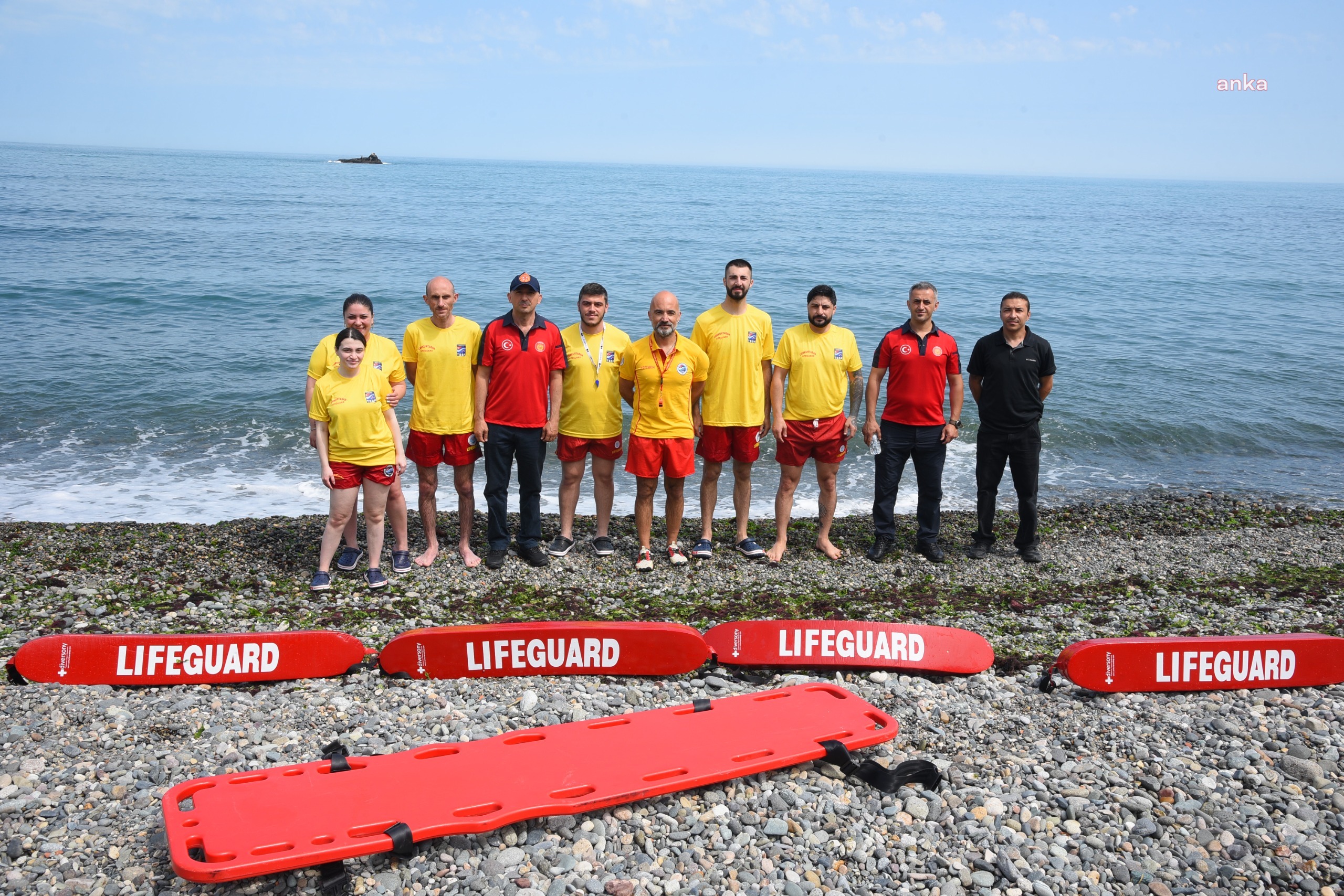 Giresun Belediyesi cankurtaran ekibi, yeni sezona hazır
