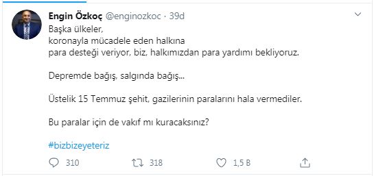 MİLLİ DAYANIŞMA KAMPANYASI TARTIŞMA YARATTI