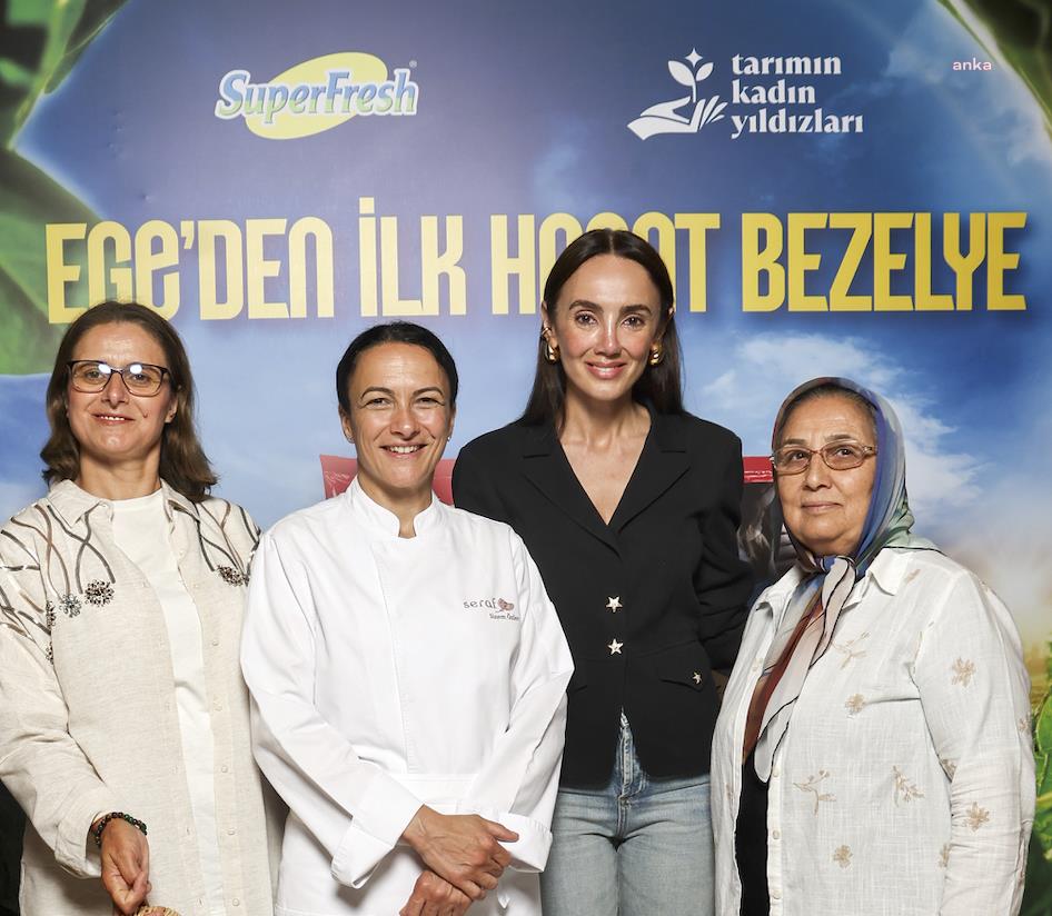 SuperFresh’ten kadın gücüyle sofralara: “Ege’den Hasat” bezelye, Michelin tavsiyeli restoran menüsünde