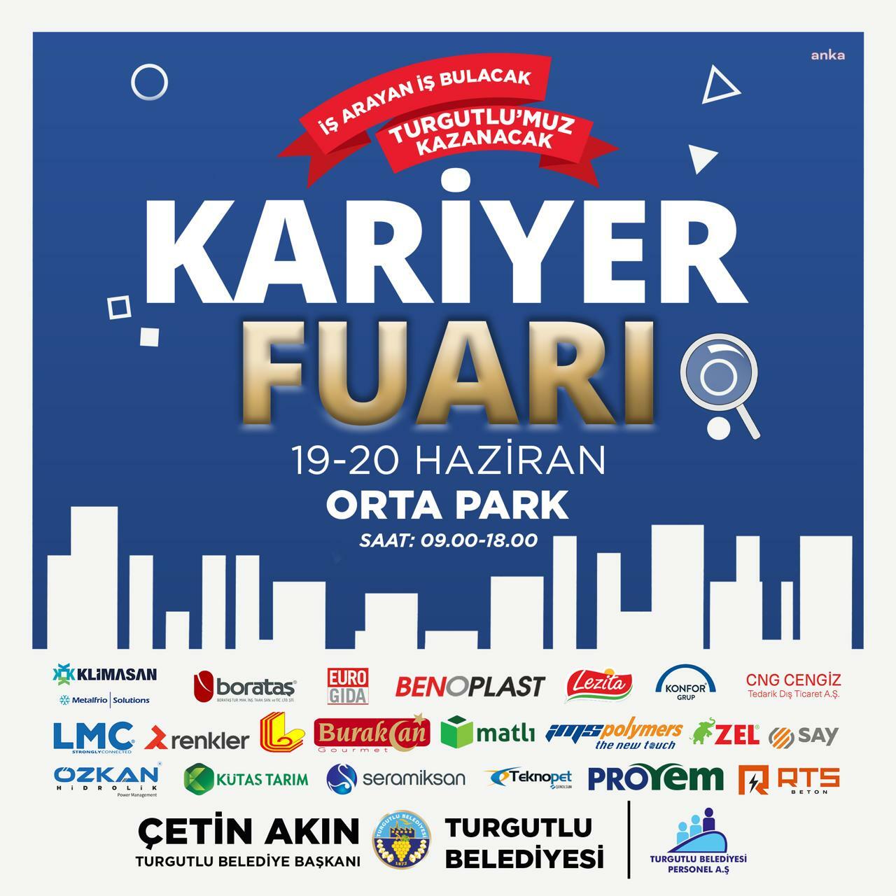 Turgutlu Belediyesi'nden istihdama katkı sağlayacak proje: "Kariyer Fuarı"