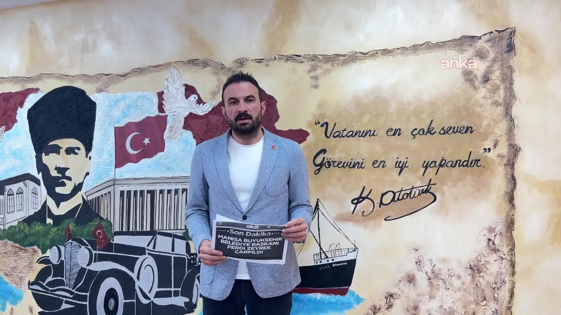 CHP Kayseri İl Başkan Yardımcısı Niyazi Ünalmış, Yeni Akit gazetesi yetkilileri hakkında suç duyurusunda bulundu