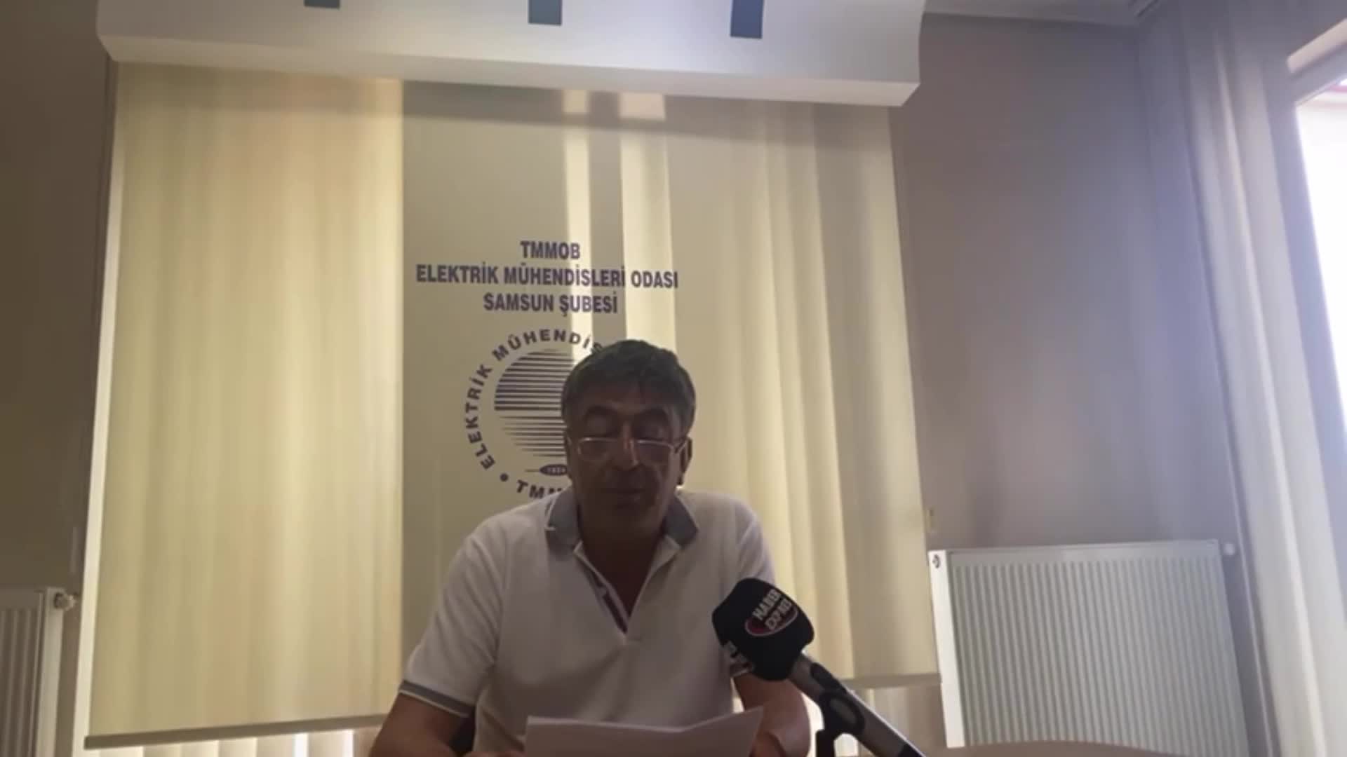 EMO Samsun Şube Başkanı Adnan Korkmaz: "Havuzlardaki elektrik çarpmaları için önlem alın"
