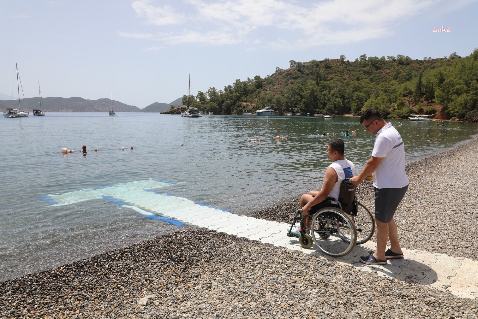 Muğla’da Engelsiz Plajlar ile hayat kolaylaşıyor