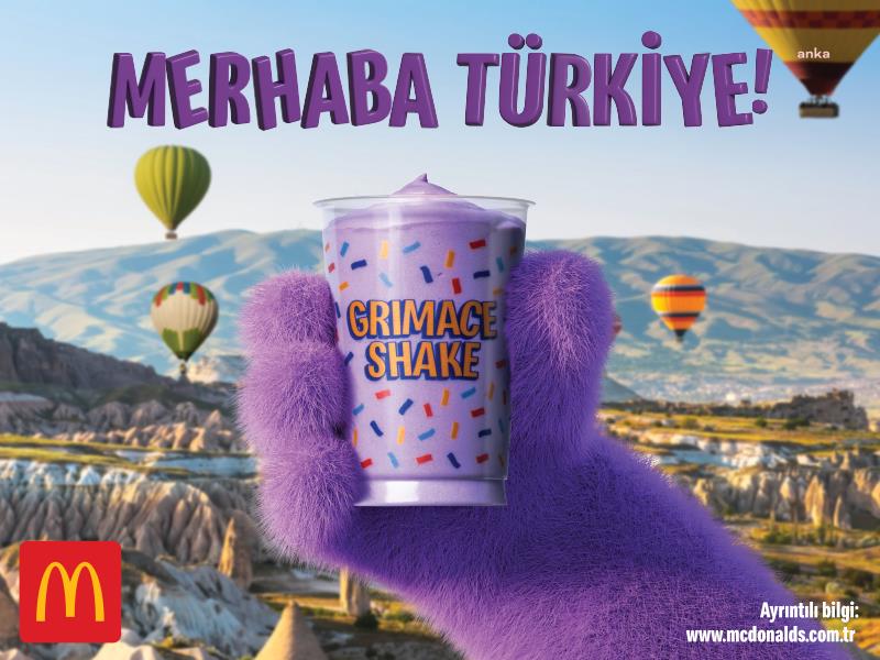 McDonald’s Türkiye’den ferahlatan yaz yeniliği: Grimace Shake