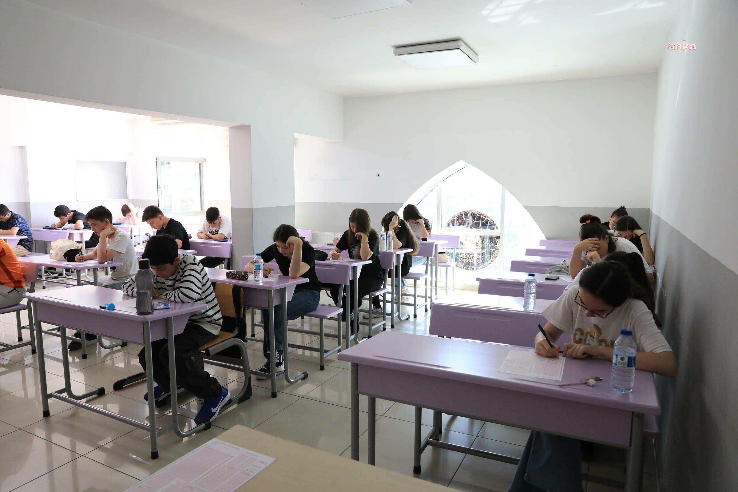 Keçiören Belediyesi'nden öğrencilere LGS provası