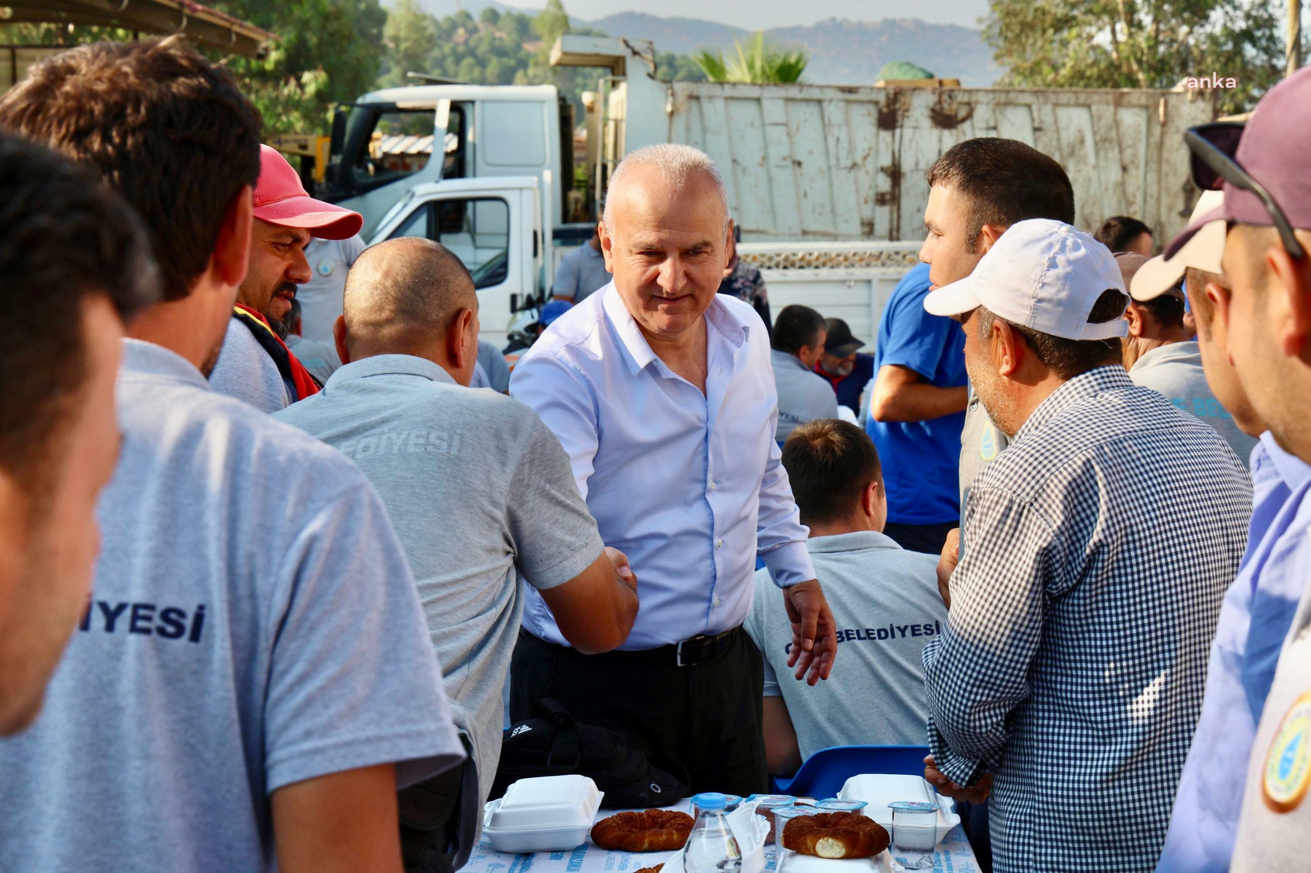 Çine Belediye Başkanı Kıvrak'tan işçilere uyarı: "Güvenliğinizden emin olmadan işe başlamayın"