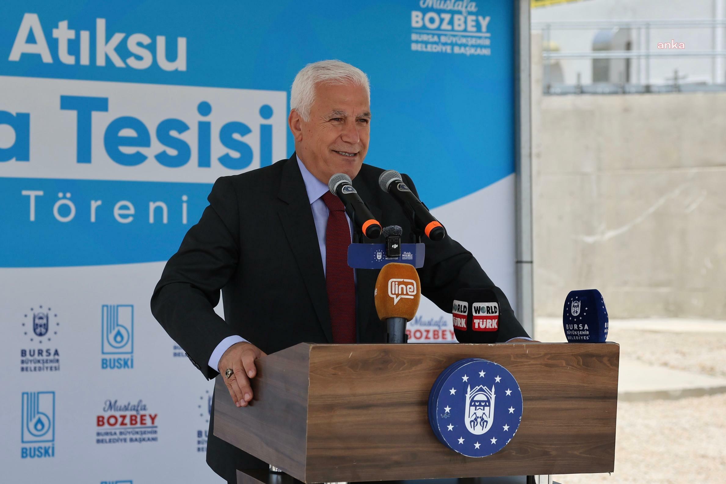 Bursa Büyükşehir Belediyesi, Keles Atıksu Arıtma Tesisi’ni hizmete açtı