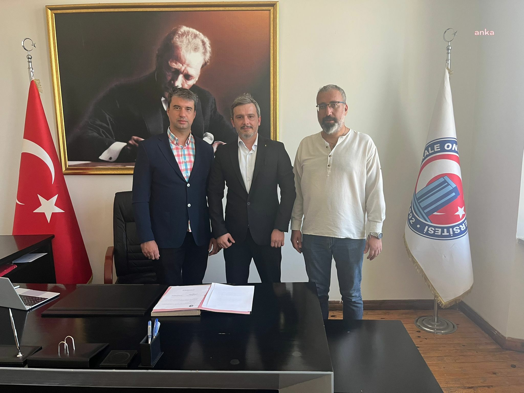Çanakkale Belesiyesi ile ÇOMÜ Sürekli Eğitim Merkezi arasında eğitim protokolü
