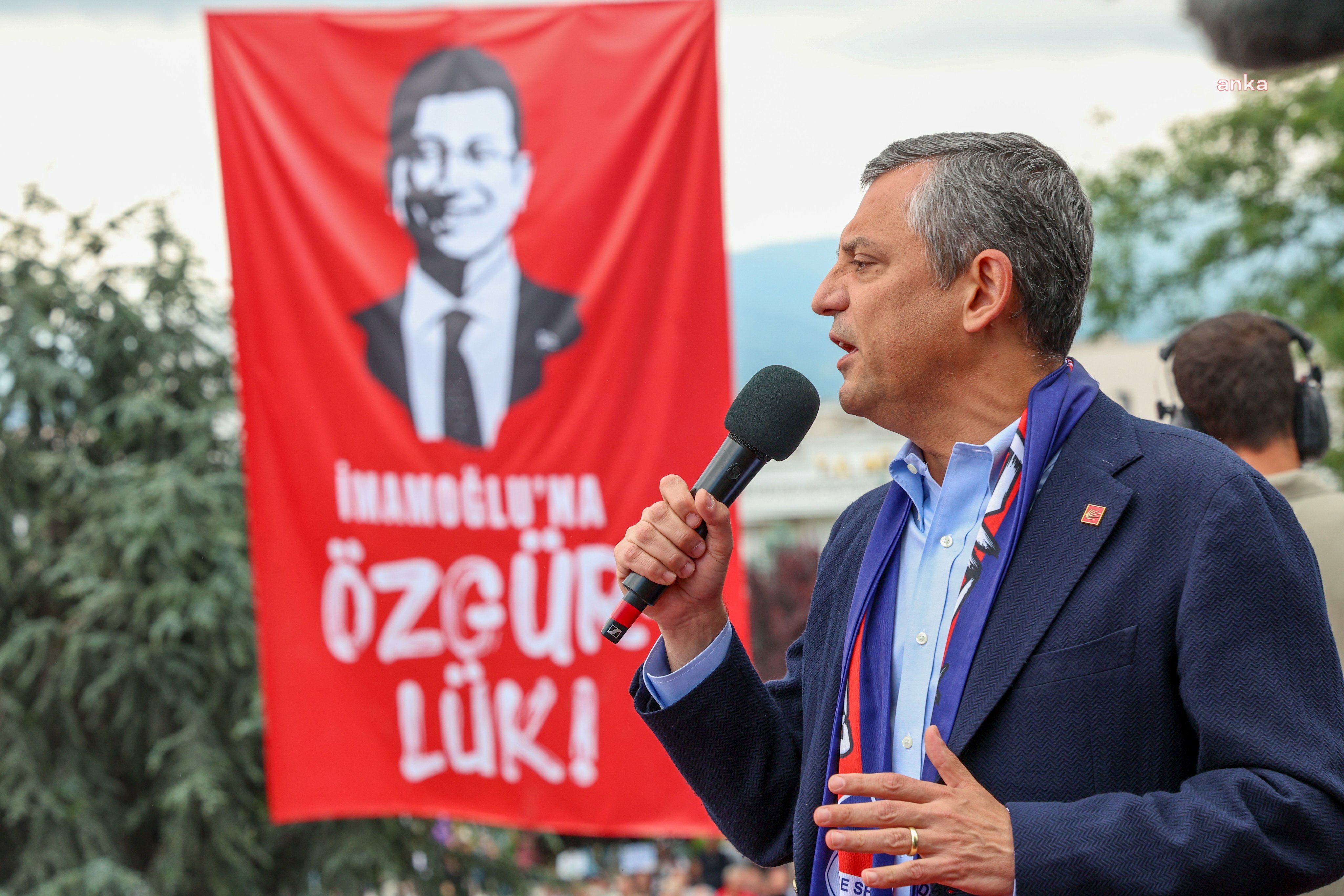 CHP Lideri Özel'den Bayburt mitingi mesajı: Adalet mücadelesinin ateşini Bayburt'tan yükselteceğiz