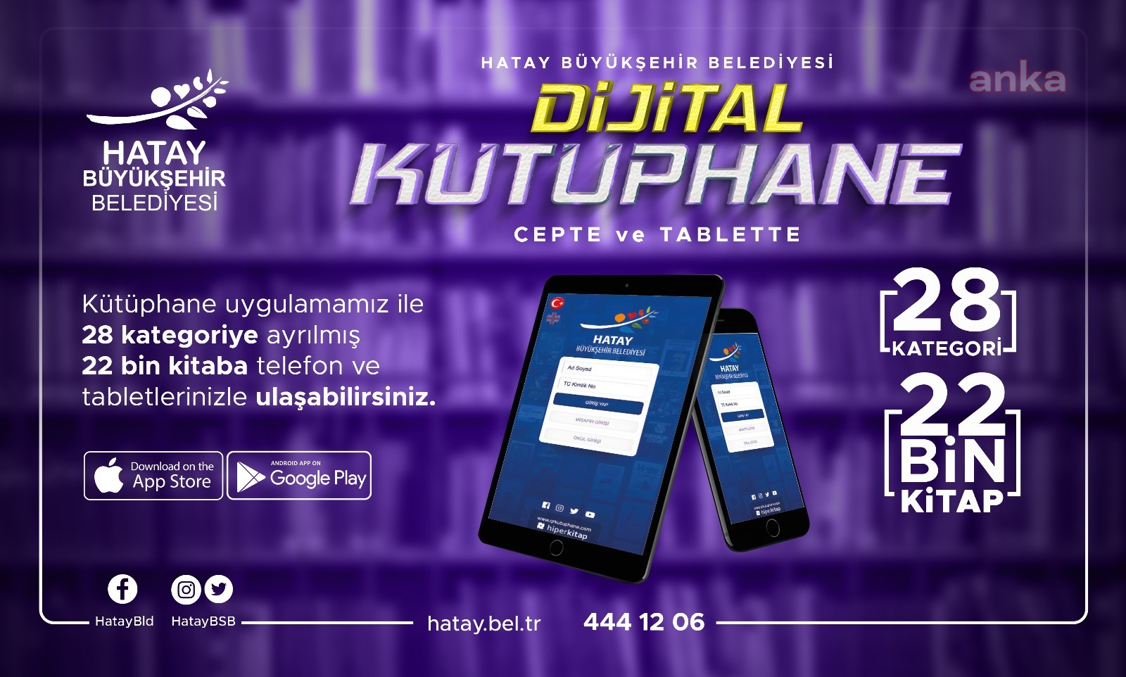 HATAY BÜYÜKŞEHİR BELEDİYESİ'NDEN OKUYUCULARA BÜYÜK HİZMET
