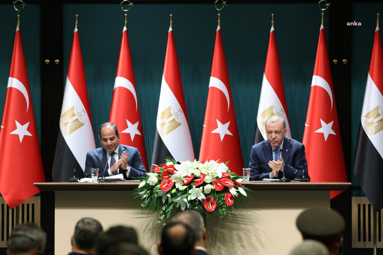 Cumhurbaşkanı Erdoğan, Mısır Cumhurbaşkanı Abdulfettah es-Sisi ile görüştü