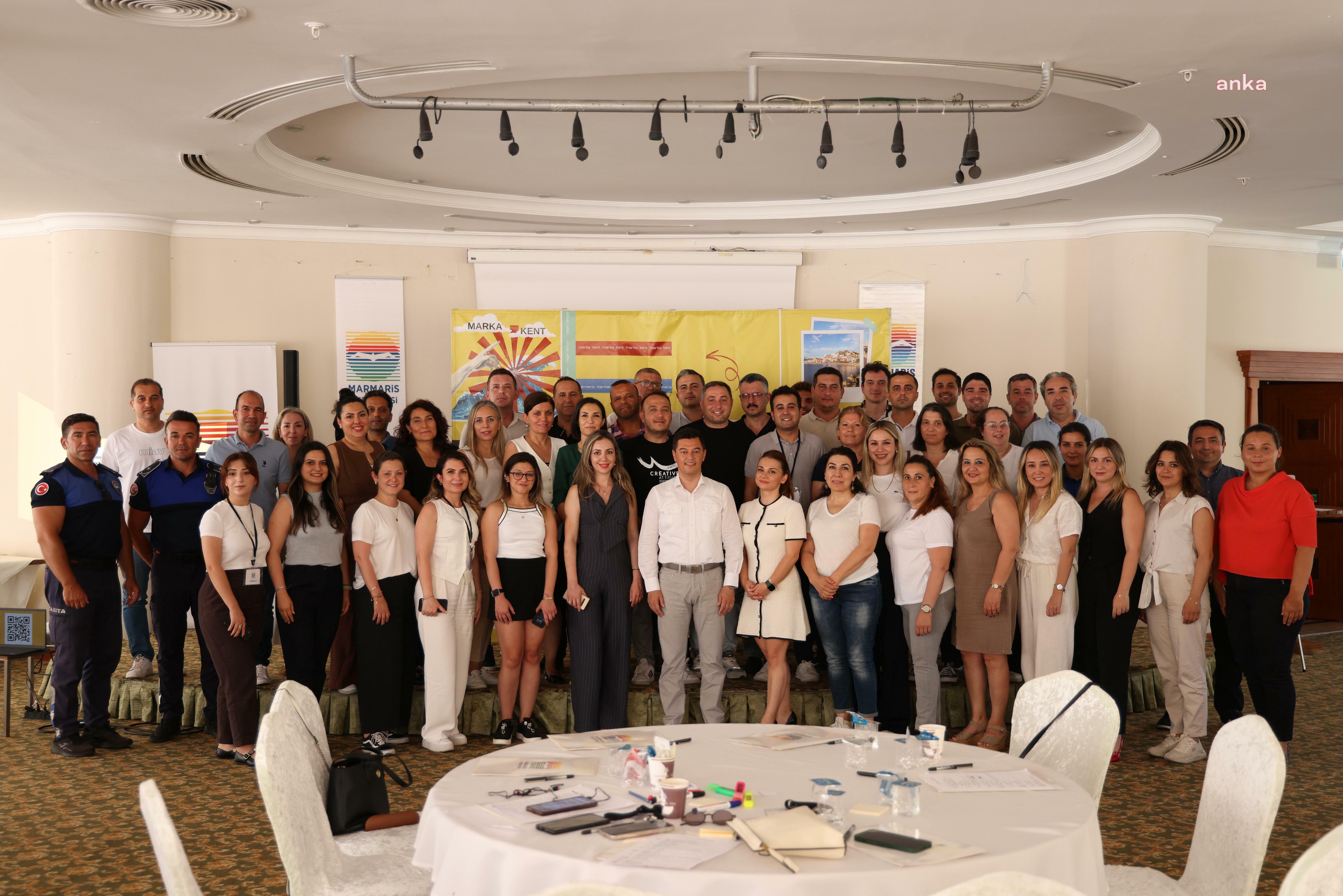 Marmaris Belediyesi personelinden “Kent Markalaşması" projesine katkı