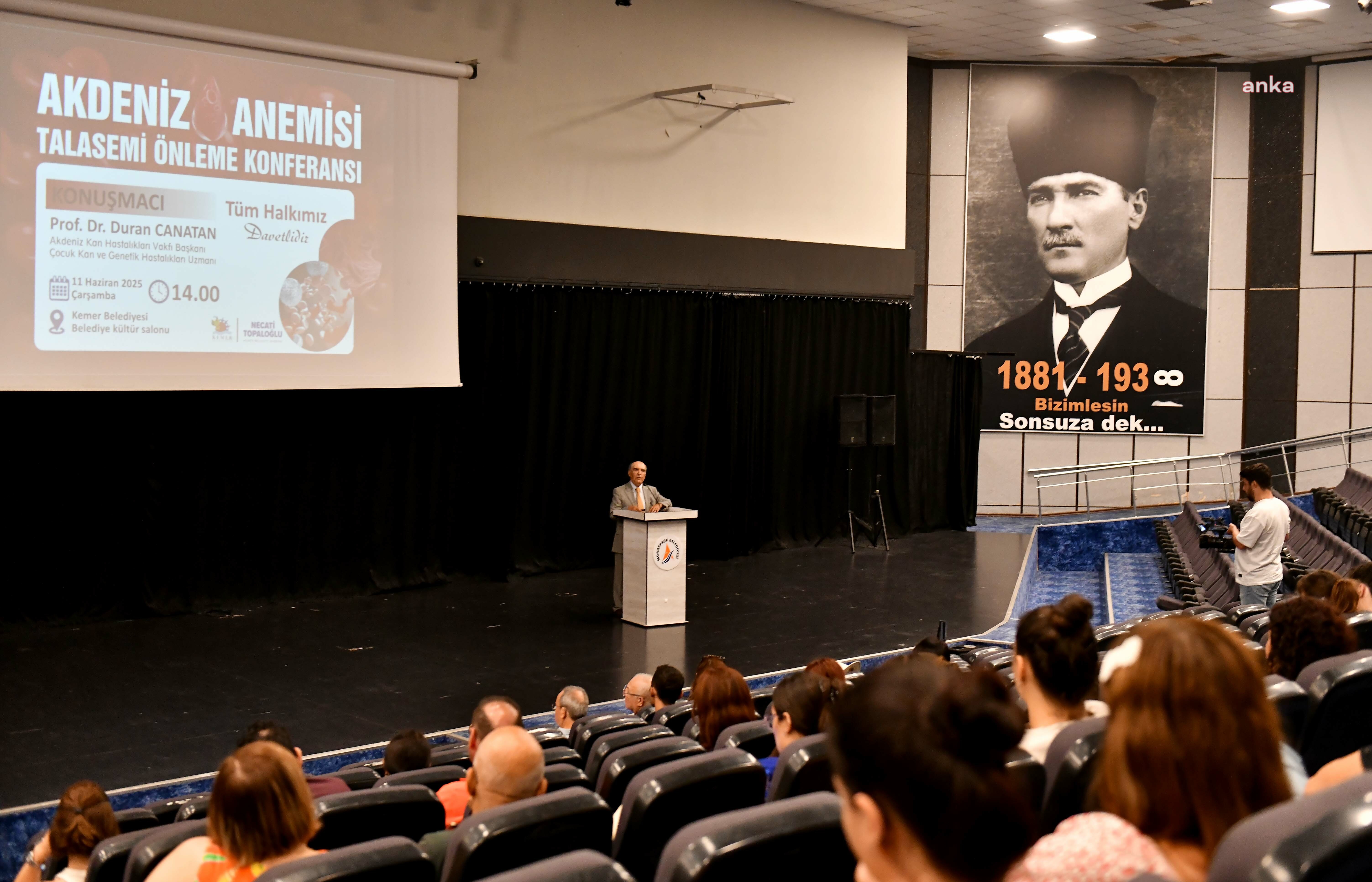 Muratpaşa'da “Akdeniz Anemisi” konuşuldu