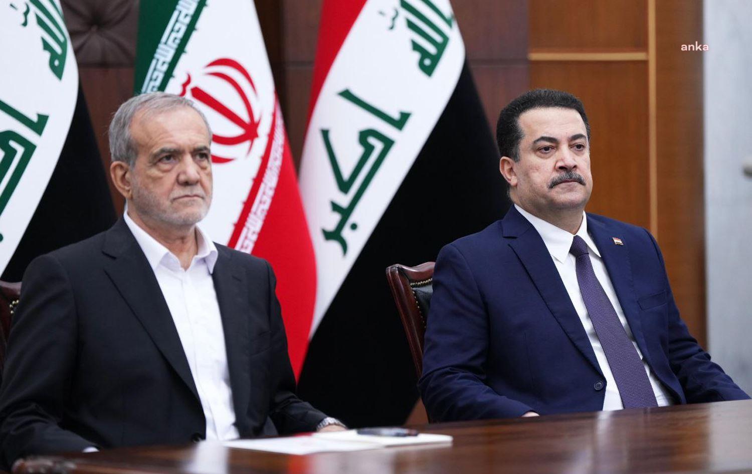 İran Cumhurbaşkanı Pezeşkiyan, Irak Başbakanı Sudani ile telefonla görüştü