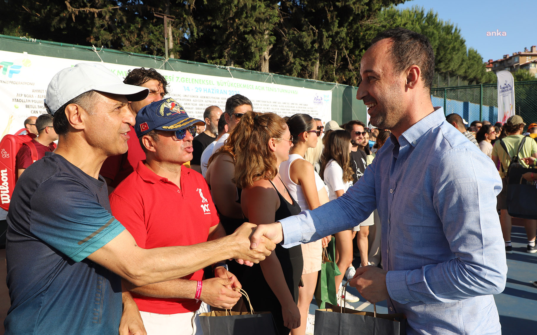 Geleneksel 7. Büyükçekmece Açık Tenis Turnuvası başladı