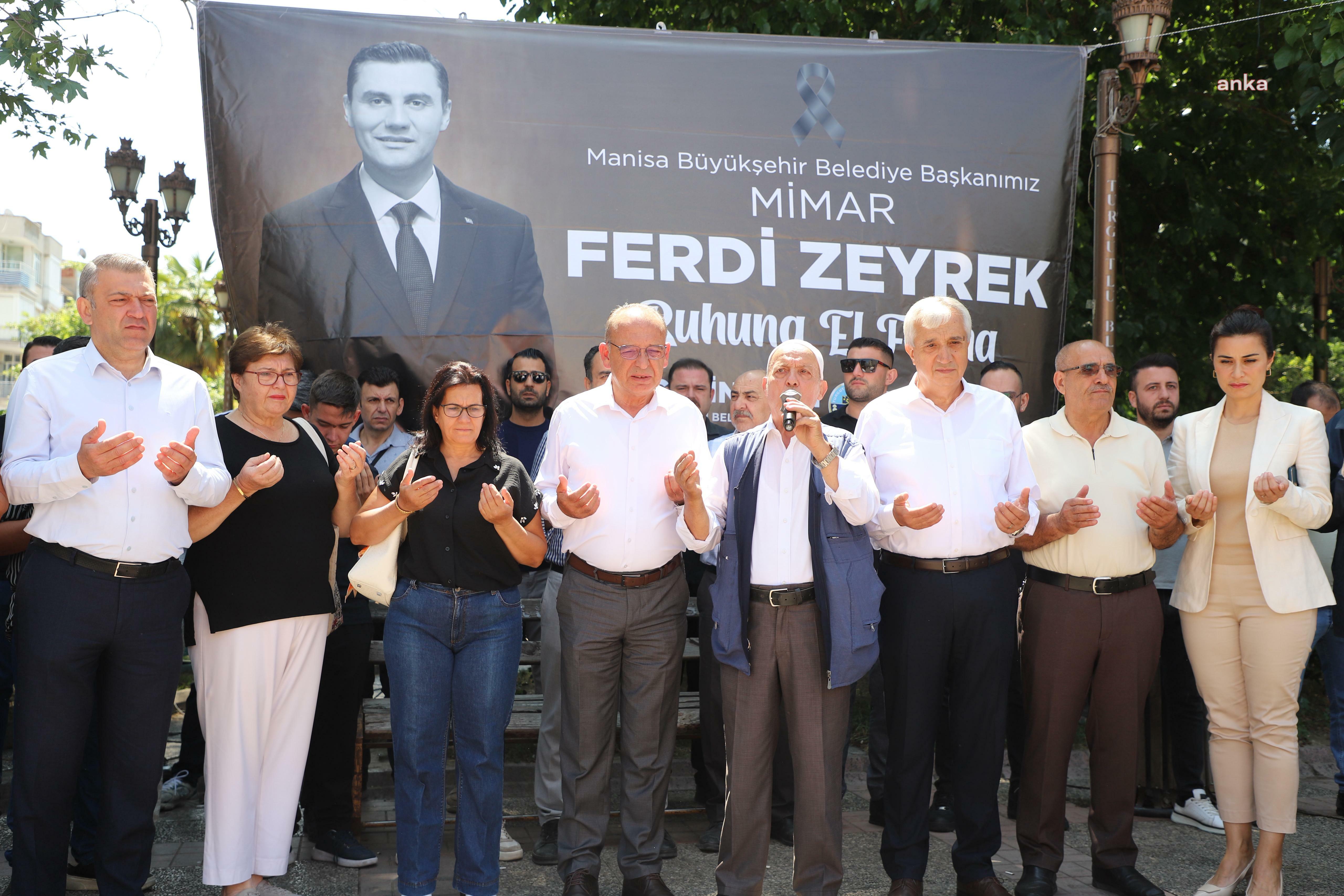 Ferdi Zeyrek, Turgutlu’da dualarla anıldı