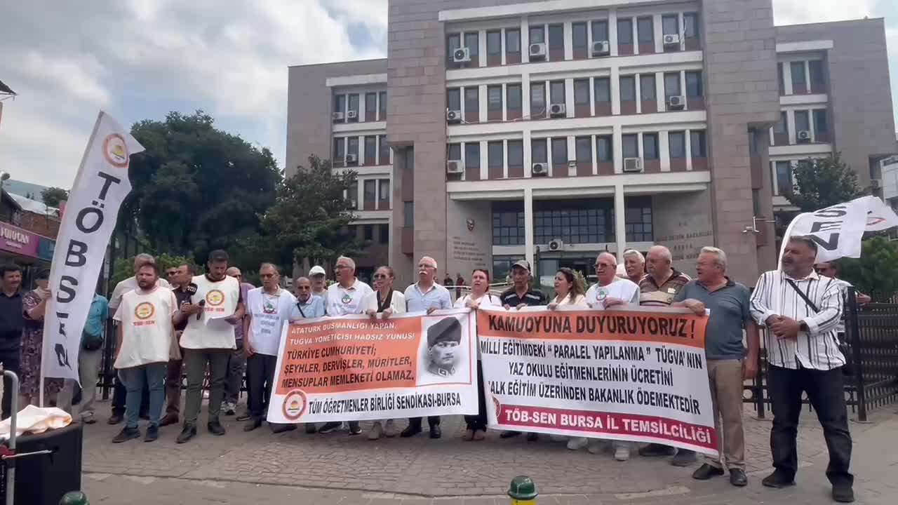TÖBSEN, TÜGVA'nın yaz okulu eğiticilerinin ücretlerinin MEB bütçesinden ödendiğini iddia etti
