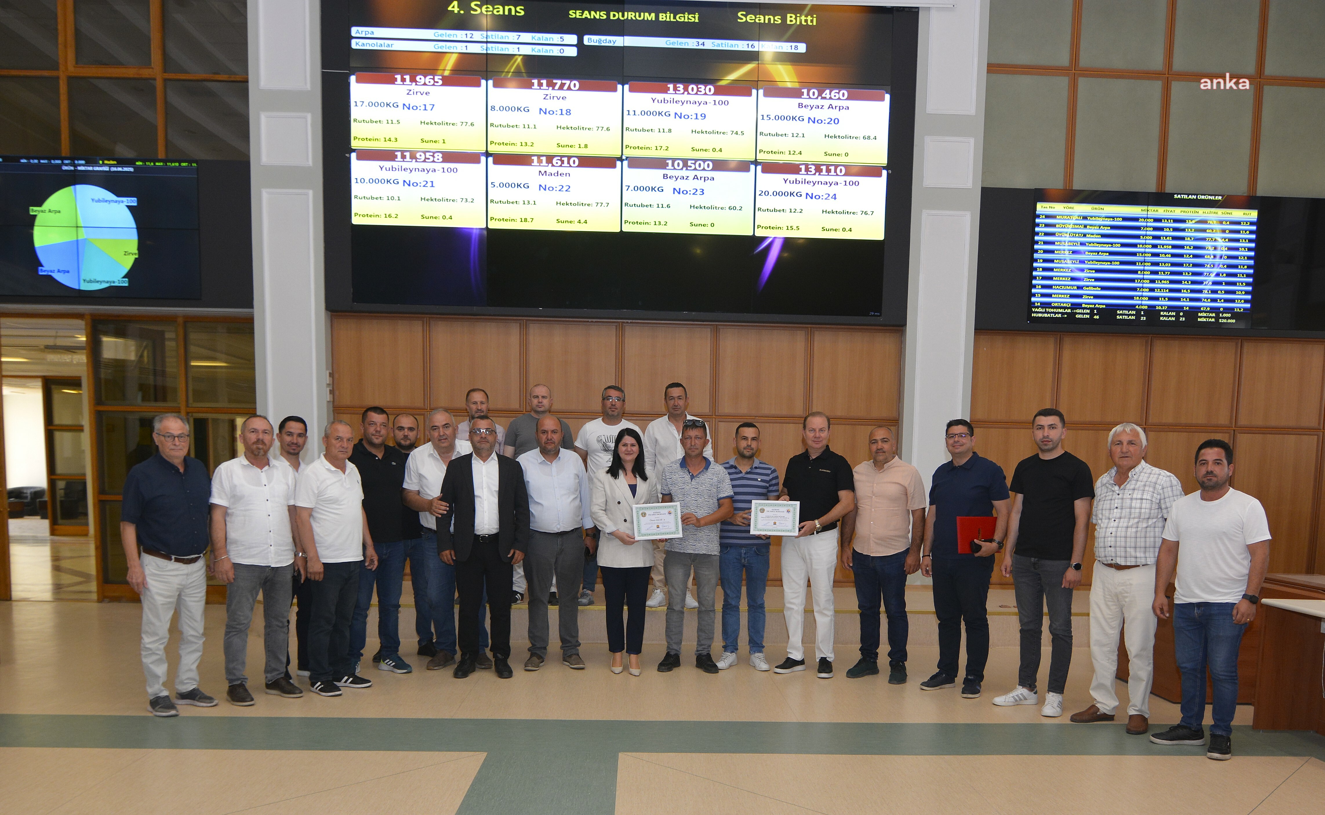 Edirne'de senenin ilk kanolası satıldı