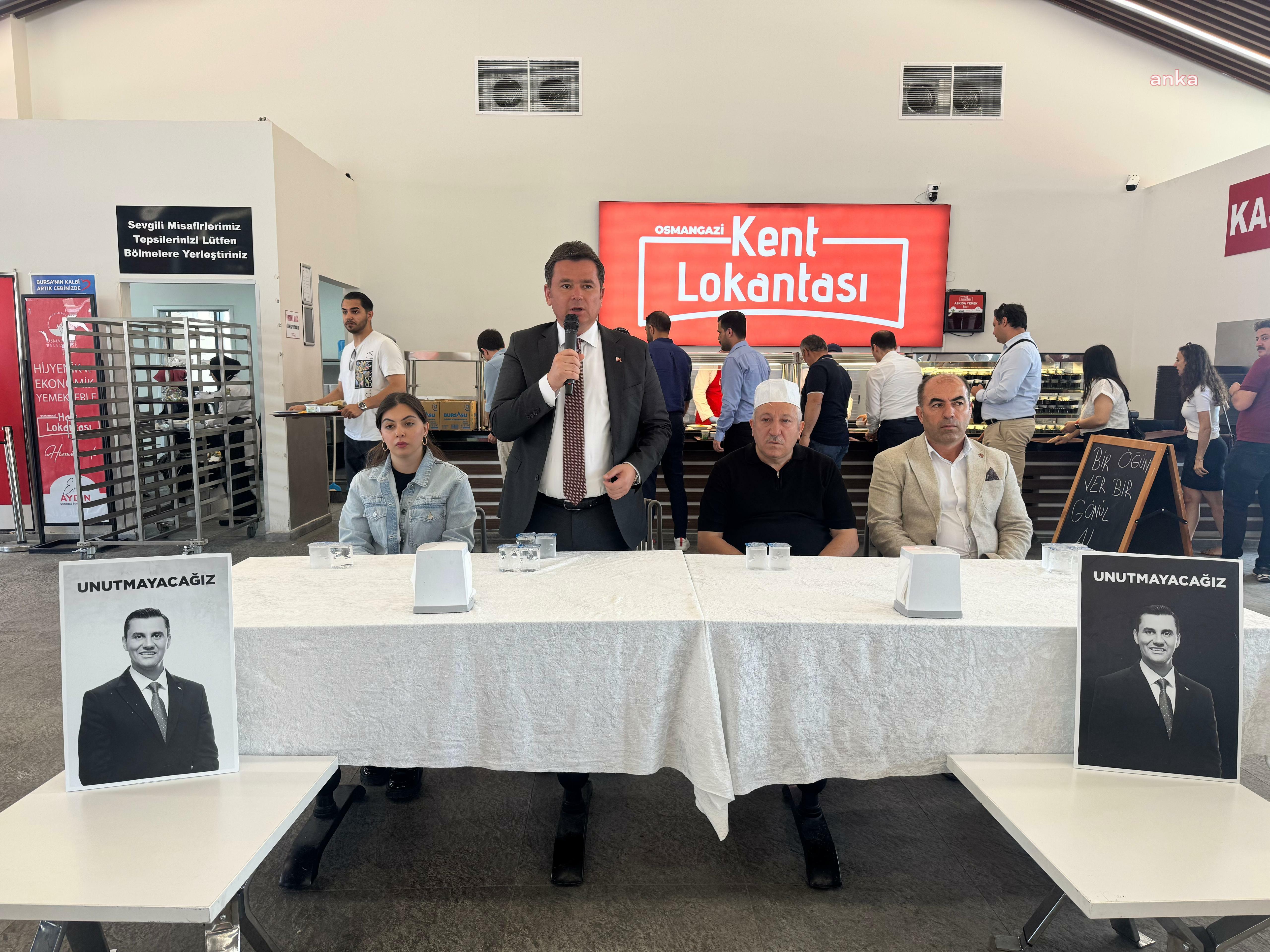 Osmangazi Kent Lokantası'nda Ferdi Zeyrek anısına ikram