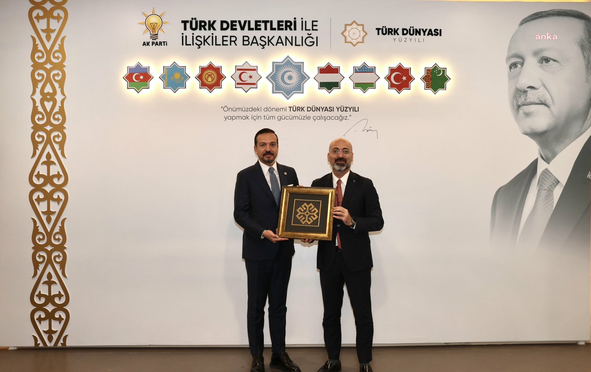 Kürşad Zorlu, Türkiye Maarif Vakfı Başkanı Özdil ile görüştü: Türk Dünyasına yeni ivme kararlılığındayız