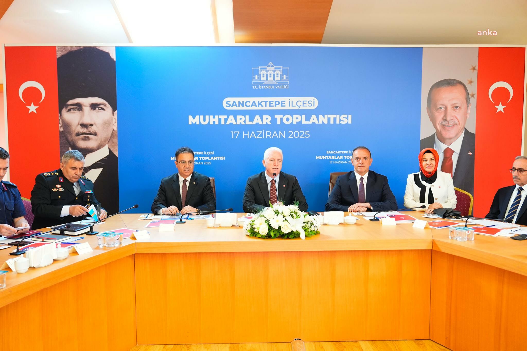Sancaktepe İlçesi Muhtarlar Toplantısı, İstanbul Valisi Gül’ün başkanlığında gerçekleştirildi